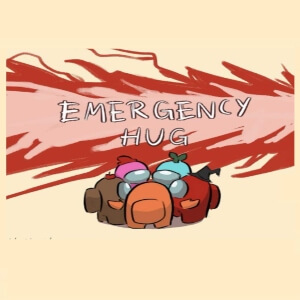 Cuaderno emergency hug Among Us