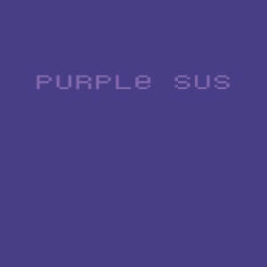Cuaderno purple sus Among Us