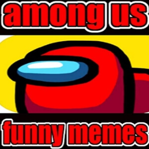 Libro memes divertidos personaje rojo Among Us